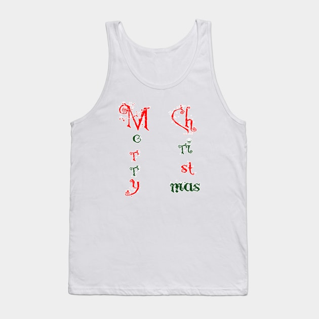 merry christmas Tank Top by sarahnash